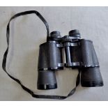 Prinz 10x50 Binoculars, good optics with no cracks to the prisms. In fair condition