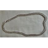 White Metal Neck Chain-looks good to be silver, but is sold as White Metal only, 60gram