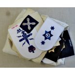 British Royal Navy Tally patches and service patches (30) including a Naval Shirt. A good collection