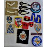 Mixed Military Patches (16) Including: Airborne, Vikings (Norfolk's), RAF Observer and Navigator and