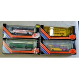 Gilgow(4)-Diecast Buses scale 1-76-Thameway 20603-Wallace Arnold 20418-Provincial 15105-Paramount