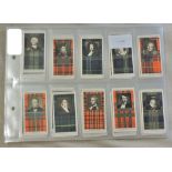 Mitchell's Clan Tartans 1927 Set, 50/50, EX Cat £100