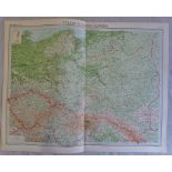 Poland and Czechoslovakia Plate 43 The Times Survey Atlas of the World prepared by Edinburgh