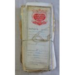 Alnwick - J.W.Brewis Dec'd -Tailor & Outfitters paper relating to the estate of the deceased birth