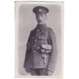 Suffolk Regiment WWI Fine RP portrait card