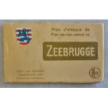 Zeebrugge-Plan & Postcard Booklet.