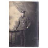 Warwickshire Regiment WWI RP Full Portrait - very fine