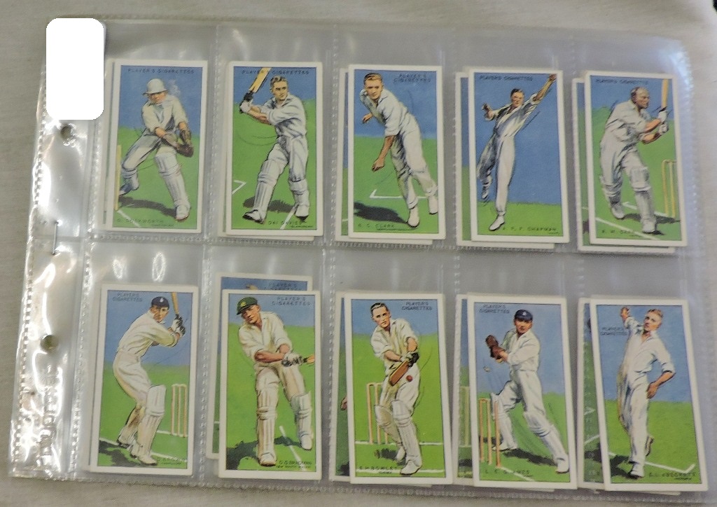 Players Cricketers 1930 set, 50/50, EX Cat £80