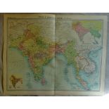 India and Father India Political Plate 55 The Times Survey Atlas of the World prepared by