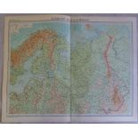 Northern Russia and Finland Plate 45 The Times Survey Atlas of the World prepared by Edinburgh