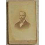 Cambridge - Antique Portrait Photo 4" x 6" of J. Wheeler of Cambridge/ He restored much of the