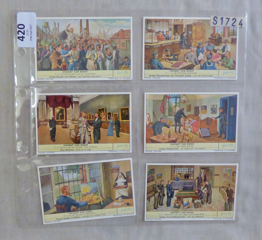 Liebig Cards(6)-Vincent Van Gogh-1959-S1724