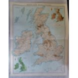 British Isles Railways and Industries Plate 16 The Times Survey Atlas of the World prepared by