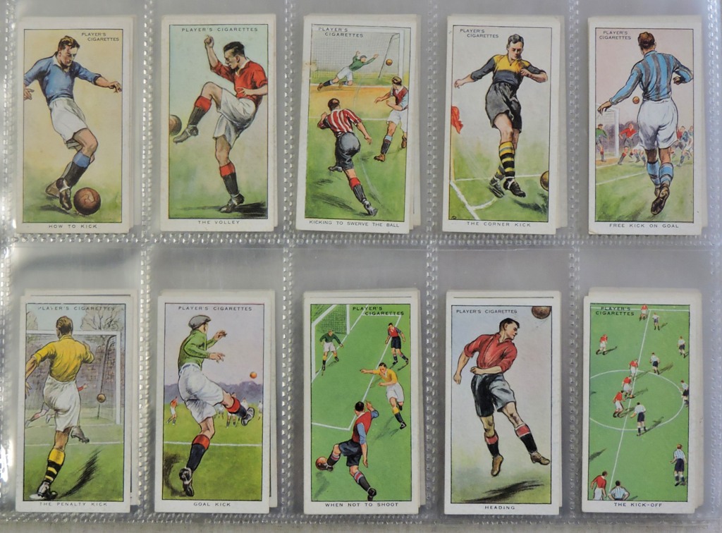 Players Hints on Association Football 1934 Set 50/50 EX