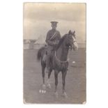 Fife & Forfar Yeomanry WWI Fine RP Troops on horseback with rifle