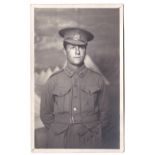 Australian Forces Anzac Soldier RP Pte A.S. Hull (Signed) fine card photo Darge, Melbourne