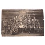 Leicestershire Regiment (7th T.R. Batt) Rugeley Camp May 1917 - uniformed young soldiers -