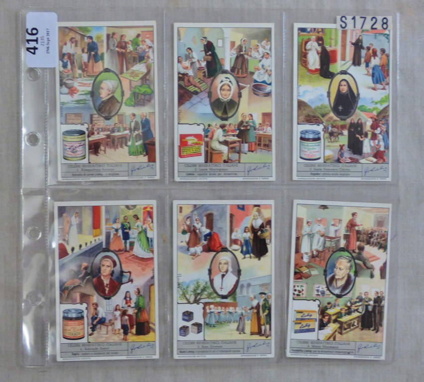 Liebig Cards(6)-Famous Italian Benefactressess-1960-S1728