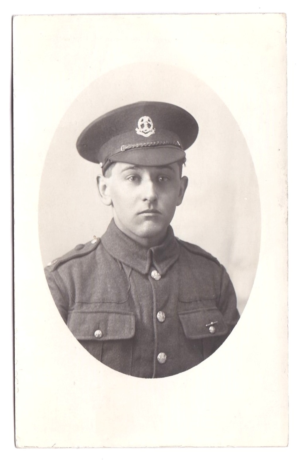 Middlesex Regiment WWI Fine RP, Photo: Brown, Deptford