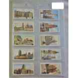 Wills Gems of Belgian Architecture 1915 Set 50/50, VG+/EX