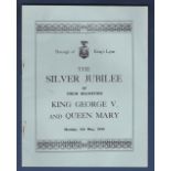 1935 - Borough of Kings Lynn, The Silver Jubilee of their majesties King George V and Queen Mary.