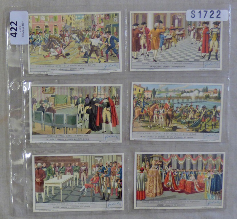 Liebig Cards(6)-History of Italy XVIII-1959-S1722