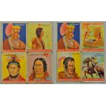 Goudey Gum Co - Indian Gum No. 32 Massasoit, No. 43 American Horse, No. 97 PUSH-MA-TA-HA, No 134