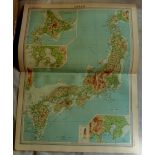 Japan Plate 66 The Times Survey Atlas of the World prepared by Edinburgh Geographical Institute