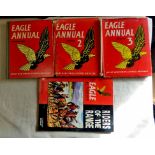 Eagle Annuals-1st, 2nd, & 4rd(3) Cover Wear & Eagle Classics Riders of the range 1990.