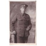 Bedfordshire Regiment WWI RP, Lance Corporal standing