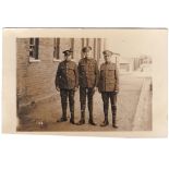 The Buffs WWI, RP - three soldiers in barracks