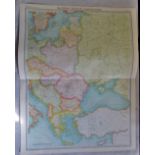 Eastern Europe Communications Plate 13 The Times Survey Atlas of the World prepared by Edinburgh