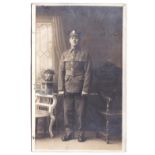 York & Lanc's Regiment WWI RP of "Private J.W. Bradley Wounded on Oct 1 1919 and now in Hospital