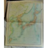 Japanese Empire Political Plate 65 The Times Survey Atlas of the World prepared by Edinburgh