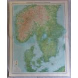 Southern Scandinavia and Denmark Plate 42 The Times Survey Atlas of the World prepared by