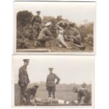 Royal Army Medical Corps WWI Medical Section Training - R.A.M.C. Territorial's in casualty action (