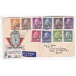 Pacific (Gilbert & Ellice Islands) - Christmas Island - 1958 Definitive Set (SG1-10) on First day