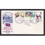 Great Britain - 1966 (1 June) World Cup Wembley, Middlx FDI, h/s, t/a.