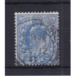 Great Britain 1911 - 2 1/2d Bright Blue, Harrison, (SG276), (M17(11) fine used.