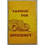 Bussey and Sabberton Bros "Famous For Efficiency" Service Handbook and Atlas. Paper back, produced