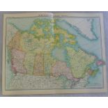 Dominion of Canada Political Plate 82 The Times Survey Atlas of the World prepared by Edinburgh