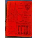 Railwayana - 1909 The Official Guide to the London and North Western Railway Illustrated. Contents