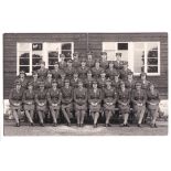 Air Training School WWI-fine photographic postcard - No.2 SQN, m/s ATS girls on the back