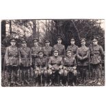 Army Service Corps 1st/3rd West Lancs Field Ambulance - quality unit (II) photo postcard - annotated