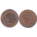 Great Britain Token 1793 Farthing token - pro bono publico, DH15, AUNC-scarce