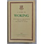 Surrey Woking an illustrated guide to Woking & surrounding district. Pub Chamber of Trade 1951