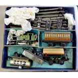 Hornby L.N.E.R 460-Goods set-in original box, 1930/40's clockwork, I Gauge