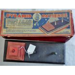 Pyramid Patience Skittle game, in it original box made by B.G.L. London