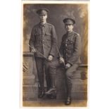 South African Forces WWI Fine RP, two Soldiers, photo Dura
