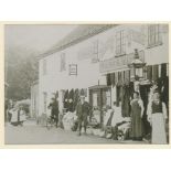 Oulton (Alysham) Postmark JA 5 09 on Wrench series no 18021 colour card Waiting for the Coach by